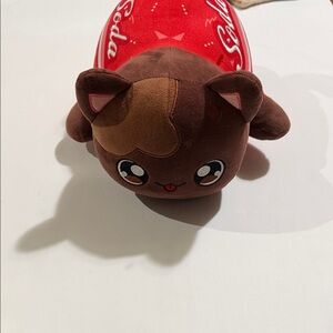 Soda Red and Brown Plush Toy